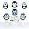 Big Dot of Happiness Winter Penguins - Decorations DIY Holiday and Christmas Party Essentials - Set of 20